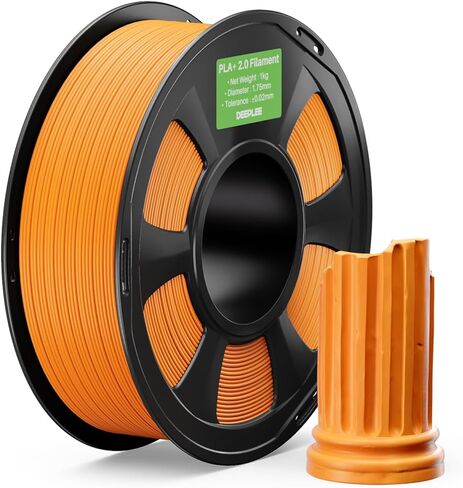 DEEPLEE PLA+ 2.0 Filament 1.75mm, Stronger Toughness 3D Printer Filament, White 1KG, Upgrade PLA Plus 3D Printer Filament, High Speed PLA+ Filament for Most FDM 3D Drucker in Saudi Arabia