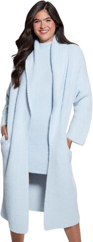 GUESS Women's Long Sleeve Vero Oversized Midi Cardigan in Saudi Arabia