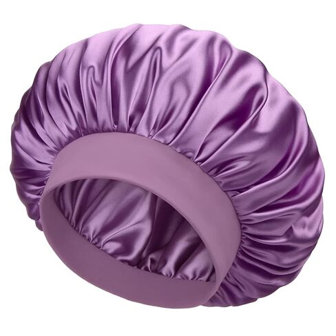 YANIBEST Silk Bonnet for Men, Satin Hair Bonnet for Sleeping, Double Layer Sleep Cap for Black Men & Women Curly Hair Braids, Royal Blue in Kuwait