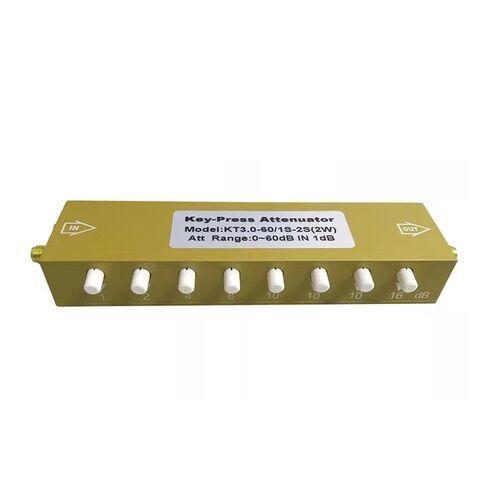 SMA Type Adjustable attenuator DC-2.5/3/4GHz 0-30/60/90dB 2/5W(0-90dB 0-3GHz5W) in Saudi Arabia