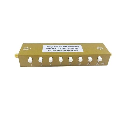 SMA Type Adjustable attenuator DC-2.5/3/4GHz 0-30/60/90dB 2/5W(0-90dB 0-3GHz5W) in Saudi Arabia