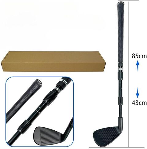 Golf Wedge Golf Chipper Club, Adjustable Beginners Golfer Gift Sports Outdoor Accessory Chipping Practice Club with Scale in Saudi Arabia