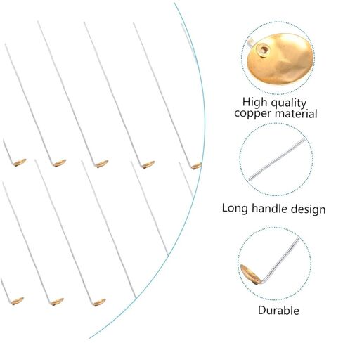 Garneck 15pcs Copper Combustion Spoons for Laboratory Use Ergonomic Design Chemical Reaction Spoons Heat-Resistant Teaching Instruments for Schools and Science Labs in Saudi Arabia