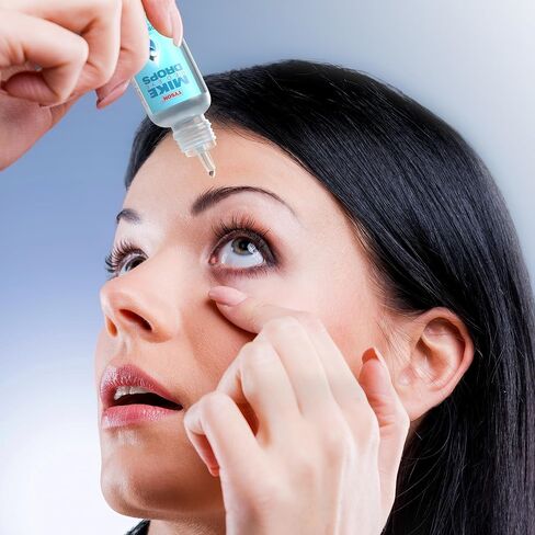 TYSON 2.0 Mike Red Eye Drops, Brighter Whiter Eyes in 1 Minute, Max Strength Redness Reliever & Lubricant for Dry Irritated Red Eyes, 0.5 Fl Oz (15 mL) in Kuwait