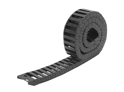 حامل سلك سلسلة سحب الكابل 10 × 30 مم حجم داخلي 1 متر طول مع موصل نهاية لسلسلة سحب الأسلاك in Kuwait