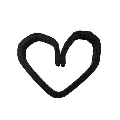 1M Printer Cable Chain 7mm 10mm 15mm 18mm 25mm Nylon Drag Transmission Wire Carrier with End Connectors(1meter,15x20 mm) in Kuwait