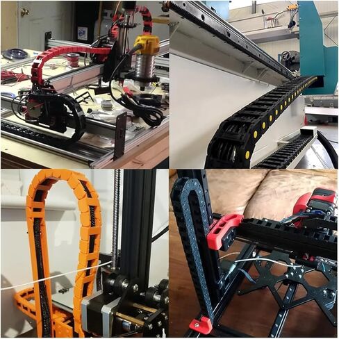 Drag Chainfor 1 Meter Plastic Cable Wire Carrier Drag Chain for CNC Router Machine Cable Channel Printers in Kuwait