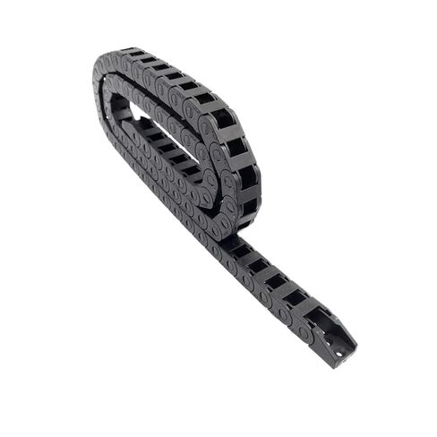 1Meter 10x10 10x15 10x20 Wire Carrier Cable Drag Chain Bridge Non-Opening with End Connectors Tanks Towline、(Inner Size 10X20mm,R38) in Kuwait