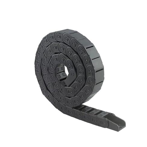 Cable Chain 7 * 7 10 * 10 15 * 20 15 * 30mm 1M Non-Opening Semi-Enclosed Plastic Drag Chain Drive Drag Chain Machine(10x10 mm) in Kuwait