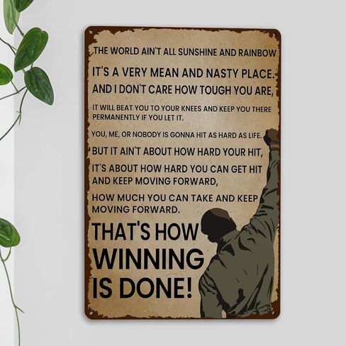 Funny Garage Signs for Men Room Accessories Man Cave Decor Cool Metal Posters for Bedroom Man Cave Tin Sign Wall Art Vintage Bar Signs for Home Bar Decor 10.5x7 inch in Saudi Arabia