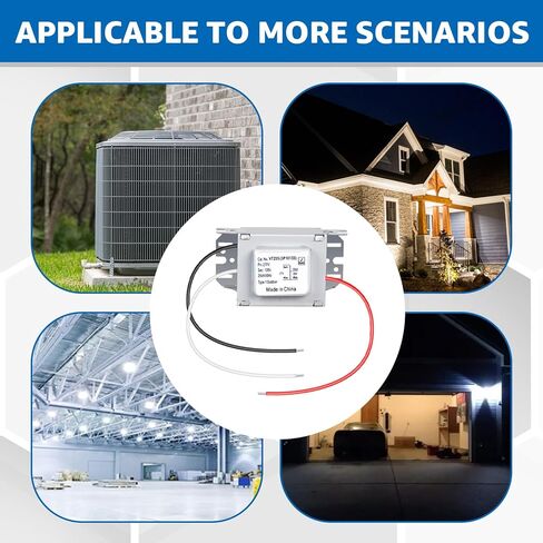 277V to 120V Magnetic Step Down Voltage Transformer, 25VA Max Load Compact Enclosed Transformer for Lighting Controls, sensors, HVAC Systems Industrial Installations in Kuwait