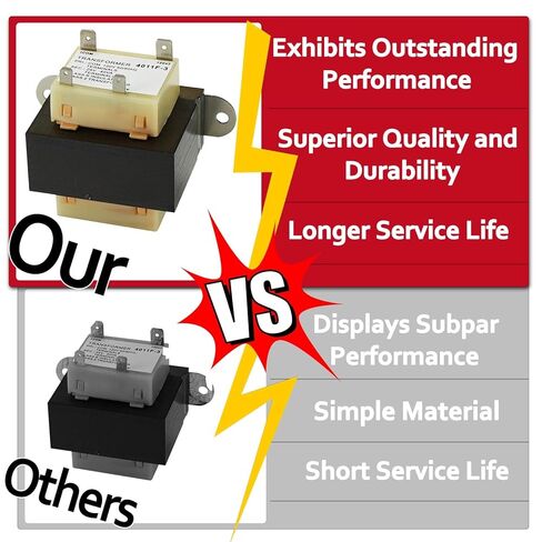 4011F-3 120V to 24V 40VA Transformer for Tra-ne Furnace HVAC Equipment Gem-line GT446 Sup-co SXT105 GT446 SXT105 TRR1729 TRR01816 TRR-1816 TRR01755 C340041PO5 Basler Electric BE25214011 G06A 1124 in Kuwait