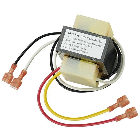 46-24124-06 4011F-5 HVAC Transformer 120V to 24V 40VA for Rh-eem Basler Electric Furnaces HVAG Equipment BE161640GDD 29M7101 0037 G19 with Channel 2 Hole Mount in Kuwait