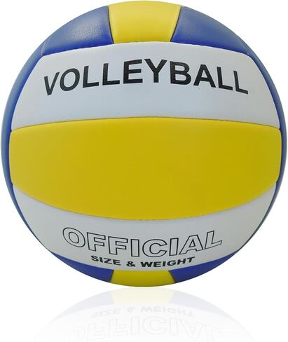 VerdeFlow Volleyball Ball Official Size 5 Volleyballs for Indoor Outdoor Beach Pool Game Play for Team Beginners Professional TPU Leather Training Practice Volley Balls in Saudi Arabia