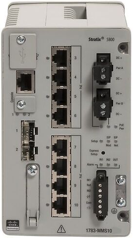 1783-MMS10 وحدة PLC 1783MMS10 Stratix 5800 وحدة التبديل المُدارة مختومة في الصندوق ضمان لمدة سنة واحدة in Kuwait