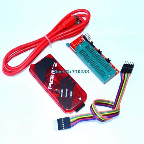 مبرمج PICKIT2 + PIC ICD2 PICKit 2 PICKIT 3 محول برمجة مقعد مبرمج عالمي in Saudi Arabia