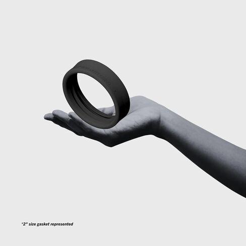 Concrete Pump Placing Line Shotcrete System 2.5" Hevi-Duty Clamp Replacement Gasket HD, Box of 6 in Kuwait