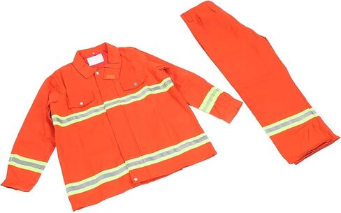 aqxreight Mystical/Fantasy Retardant Suit 97 Type Reflective Fireproof Heat Insulation Workwear Coverall M Heat Proof Essential Mystical/Fantasy Retardant SuitFlame CoverallFlame Workwear (L) in Saudi Arabia
