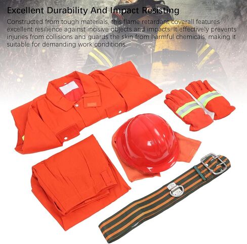 aqxreight Mystical/Fantasy Retardant Suit 97 Type Reflective Fireproof Heat Insulation Workwear Coverall M Heat Proof Essential Mystical/Fantasy Retardant SuitFlame CoverallFlame Workwear (M) in Saudi Arabia