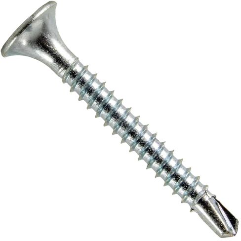 6 x 1-1/4" Bulge Head - Drywall to Metal - Phillips Head with Self Drilling #2 Drill Point tip - Zinc Coated for Corrosion Resistance. for Interior Usage. (1 Pound) in Saudi Arabia