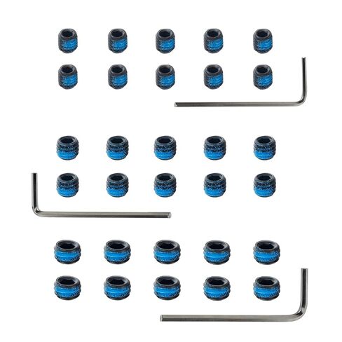 ohhunt 30 pcs Plug Screw Set Includes Both #6-48/#8-40 and #10-32 Screws for Plugging Extra Holes in Saudi Arabia