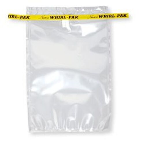 Nasco Whirl-Pak B01020WA Sample Bag, 230mm L x 150mm W, 0.076mm Thickness, 710ml Capacity (Box of 500) in Kuwait