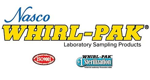 Nasco Whirl-Pak B01020WA Sample Bag, 230mm L x 150mm W, 0.076mm Thickness, 710ml Capacity (Box of 500) in Kuwait