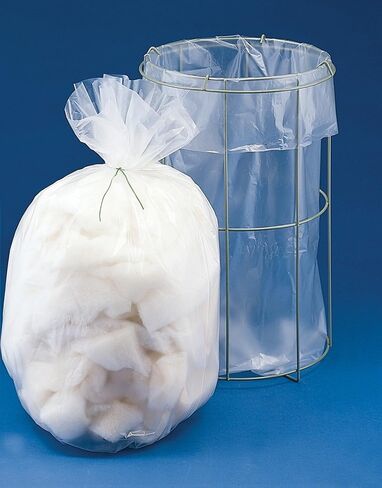 SP Bel-Art Clavies Transparent Autoclavable Bags; 2 mil Thick, 8W x 10 in. H, Polypropylene (Pack of 100) (H13182-0810) in Saudi Arabia