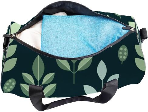 حقائب القماش الخشن الرياضية الناعمة المصنوعة من أوراق النعناع سهلة التنظيف للرجال والنساء وحقائب أكسفورد وحزام كتف قابل للتعديل، حقيبة ظهر قابلة للتحويل وحقيبة رياضية كلاسيكية لعطلة نهاية الأسبوع والبيسبول والجيم للنساء in Kuwait