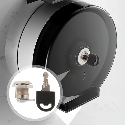 Stainless Steel Lock and Key Set for Commercial Roll Paper Towel Dispenser and Toilet Paper Dispenser Replacement Secure Lock Accessory for Bathroom in Kuwait