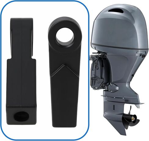 ECSiNG 1Pair Outboard Control Cable End Connectors 663-48344-00 Compatible with Yamaha Outboard 9.9HP–90HP Engine Side in Saudi Arabia