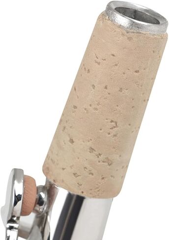 Artibetter 2pcs Soprano Saxophone مجموعة أعناق مستقيمة ومنحنية، ملحقات ساكس معدنية فضية مع هيكل نحاسي قوي، أجزاء سوبرانو متوافقة لمستلزمات أدوات الرياح in Saudi Arabia