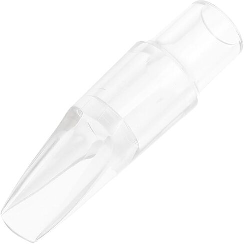 Totority Soprano Saxophone Mouthpiece Plastic Transparent Head E-flat Key Replacement Accessory for Beginner and Professional Players in Saudi Arabia