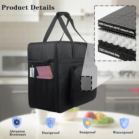 Carrying Bag for Ninja SLUSHi Max FS605, FS601BR Slushie Machine,Travel Protective Case for Ninja Slush Machine,Accessories for Ninja FS605 FS601BR Smoothie Maker in Kuwait