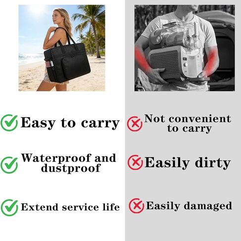 Carrying Bag for Ninja SLUSHi Max FS605, FS601BR Slushie Machine,Travel Protective Case for Ninja Slush Machine,Accessories for Ninja FS605 FS601BR Smoothie Maker in Kuwait