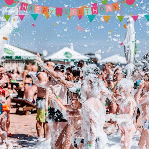 Party Foam Cannon, Foam Machine for Party, Foam Making Machine for Garden Backyard Pool Indoor (Foam Machine) in Saudi Arabia