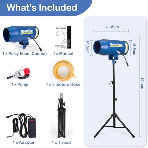 Party Foam Cannon, Foam Machine for Party, Foam Making Machine for Garden Backyard Pool Indoor (Foam Machine) in Saudi Arabia