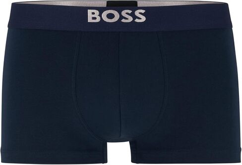BOSS Men's Stripe Logo Cotton Stretch Trunk in Saudi Arabia