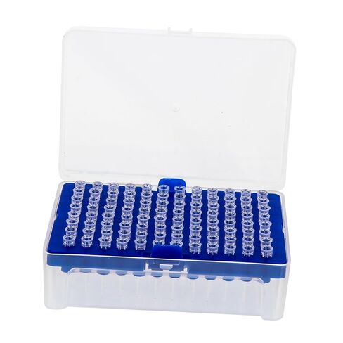 100pcs Lengthened Pipette Tips Filter Core Disposable Plastic for Pipette in Saudi Arabia
