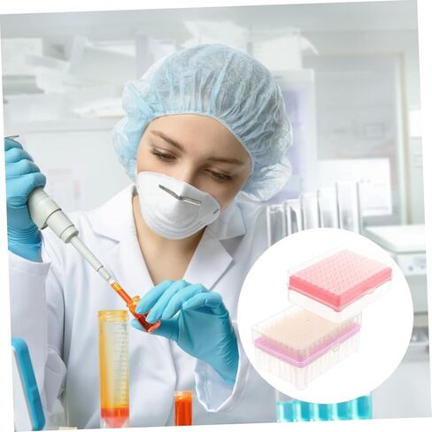 Veemoon Laboratory Pipettor Tips Disposable Unbreakable Low Adsorption Compatible Pipettors for Experiments Home and Liquid Transfer in Saudi Arabia