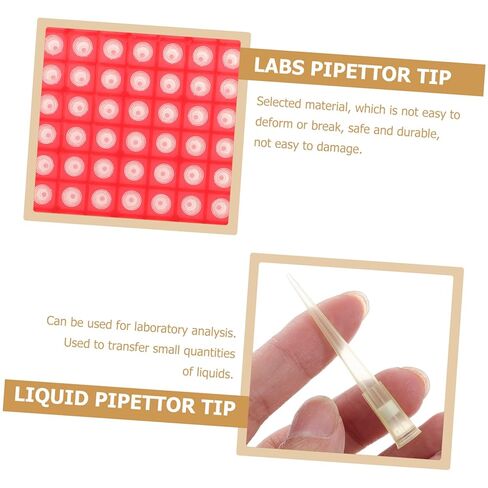 Veemoon Laboratory Pipettor Tips Disposable Unbreakable Low Adsorption Compatible Pipettors for Experiments Home and Liquid Transfer in Saudi Arabia