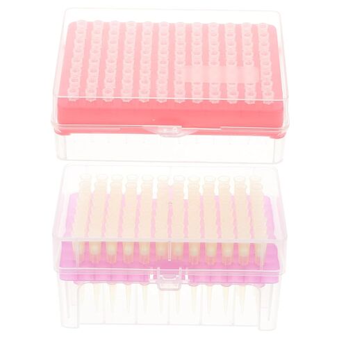 LIFKOME 2 Boxes 10ul/200ul Plastic Filter Element Suction Head Pipettor for DIY Experiments in Saudi Arabia