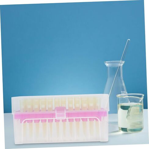 LIFKOME 2 Boxes 10ul/200ul Plastic Filter Element Suction Head Pipettor for DIY Experiments in Saudi Arabia