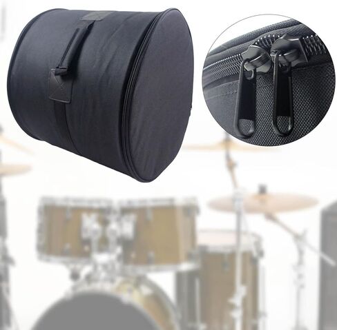 Colaxi Bass Drum Bag Percussion Instrument Accessory Thick Padding with Handle Portable for Gig Transport Carry Case Protection Bag, 22 inch in Saudi Arabia
