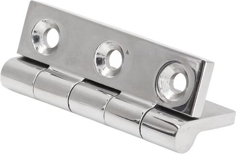 Boat Stainless Steel Lift Off Hinge, Heavy Duty Take Apart Door Hinge for Kayaks, Yachts, Boats with Polished Finish, 6 Holes, Easy Installation Suitable for Replacement in Saudi Arabia