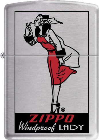 207CI003567 - ZIPPO PROCUT 205 Windproof Lady in Saudi Arabia