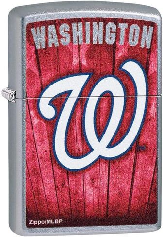 Zippo Unfilled Lighter MLB Washington Nationals, Multicolor, 29977, One Size in Saudi Arabia