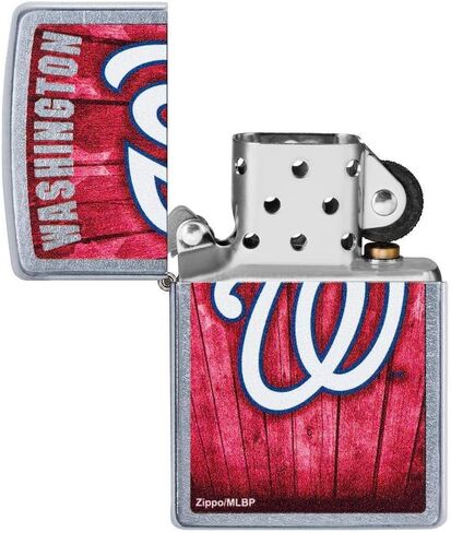 Zippo Unfilled Lighter MLB Washington Nationals, Multicolor, 29977, One Size in Saudi Arabia