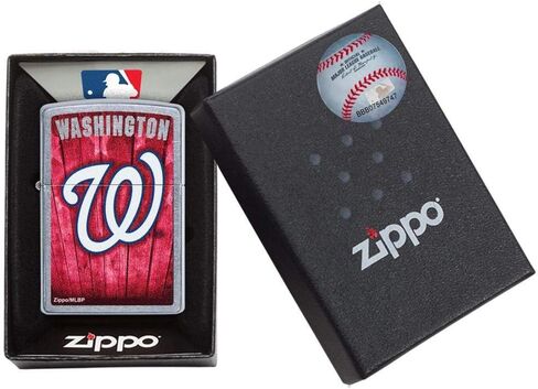 Zippo Unfilled Lighter MLB Washington Nationals, Multicolor, 29977, One Size in Saudi Arabia