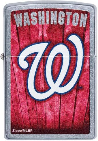Zippo Unfilled Lighter MLB Washington Nationals, Multicolor, 29977, One Size in Saudi Arabia